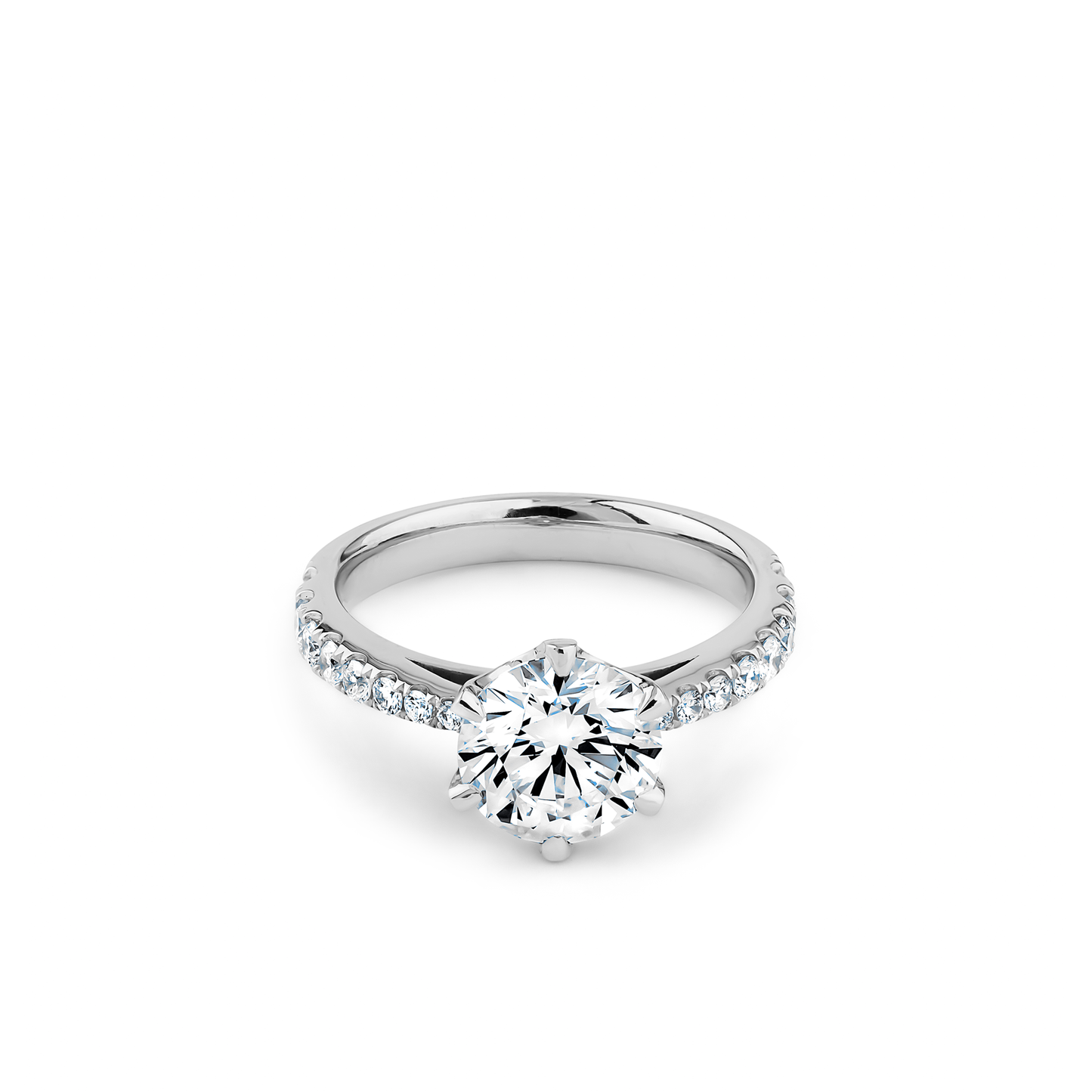 Oliver Heemeyer Bridge® Solitär-Diamantring 1.52 ct.