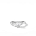 Solitär Diamantring Ovalschliff 0.80ct.
