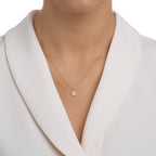 Mini Stern Diamant Halskette