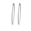 Diamant Kreolen Amy 4 cm