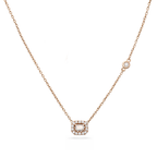 Cora Diamantkette Smaragdschliff