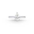 Oliver Heemeyer Solitär Tropfenform Diamant Ring 1.01 ct.