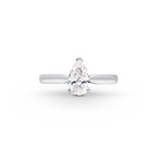 Oliver Heemeyer Solitär Tropfenform Diamant Ring 1.01 ct.