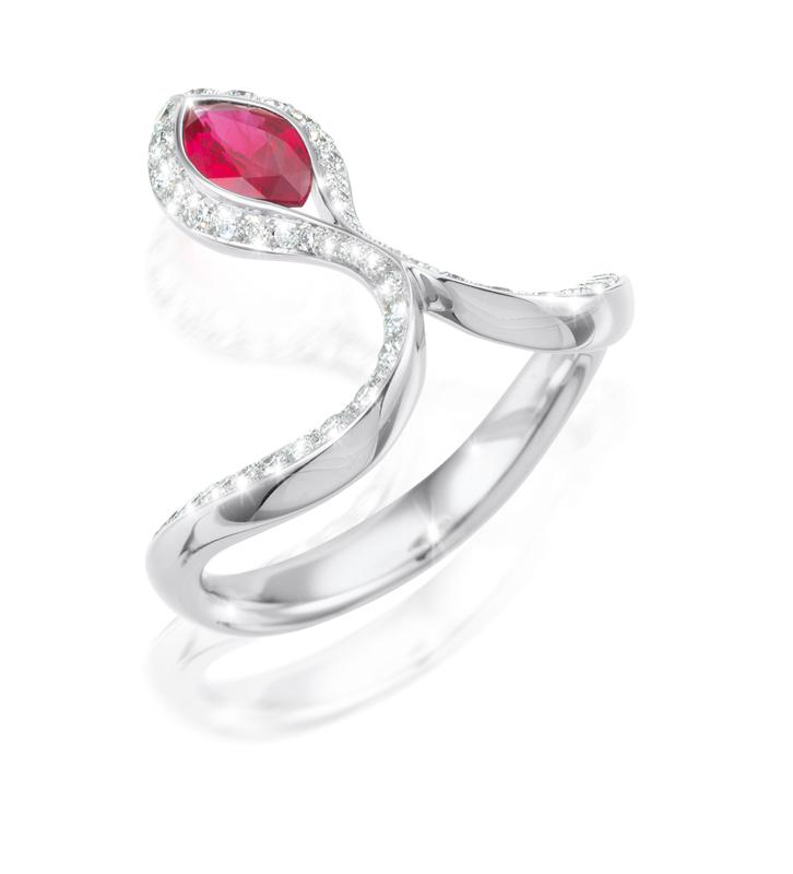 Ruby Dheva Diamond Ring