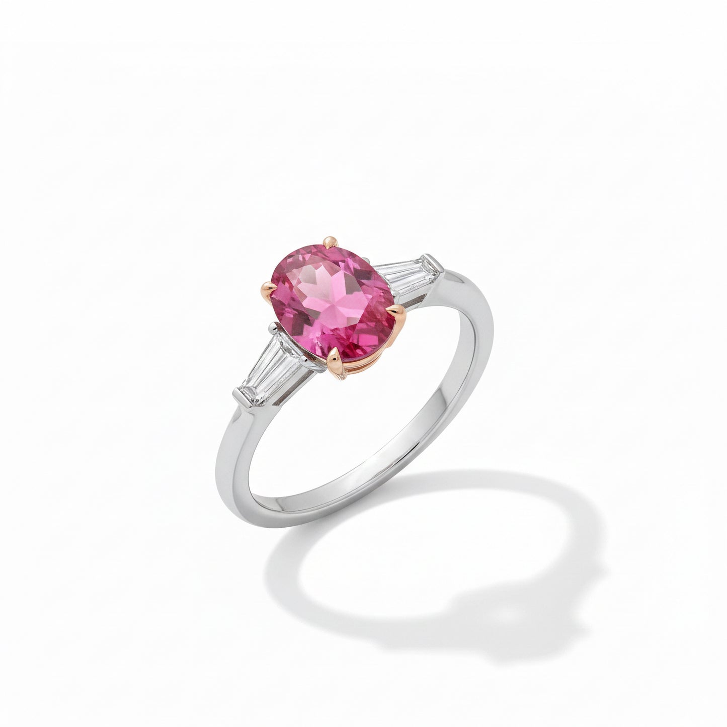 Rubin Diamant Ring