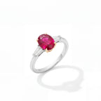 Rubin Diamant Ring