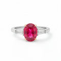 Rubin Diamant Ring