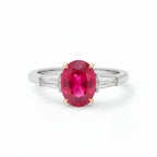 Rubin Diamant Ring