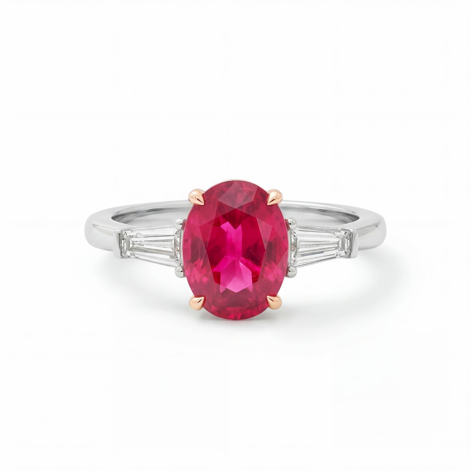 Rubin Diamant Ring