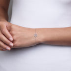 Schneeflocke Diamant Armband