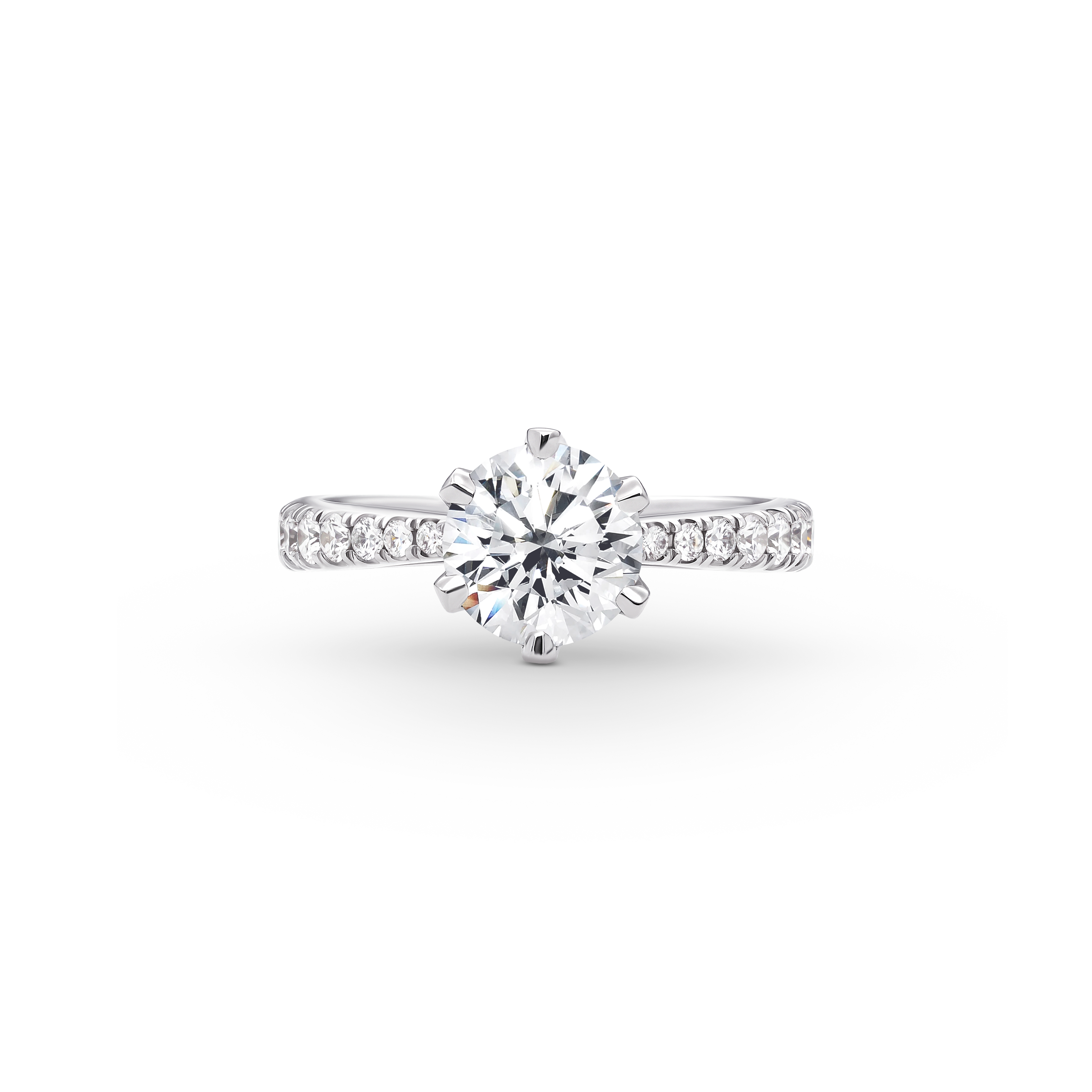 Oliver Heemeyer Bridge® Solitär Diamant Ring Fancy 1.48 ct.