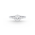 Solitär Diamantring Ovalschliff 0.80ct.