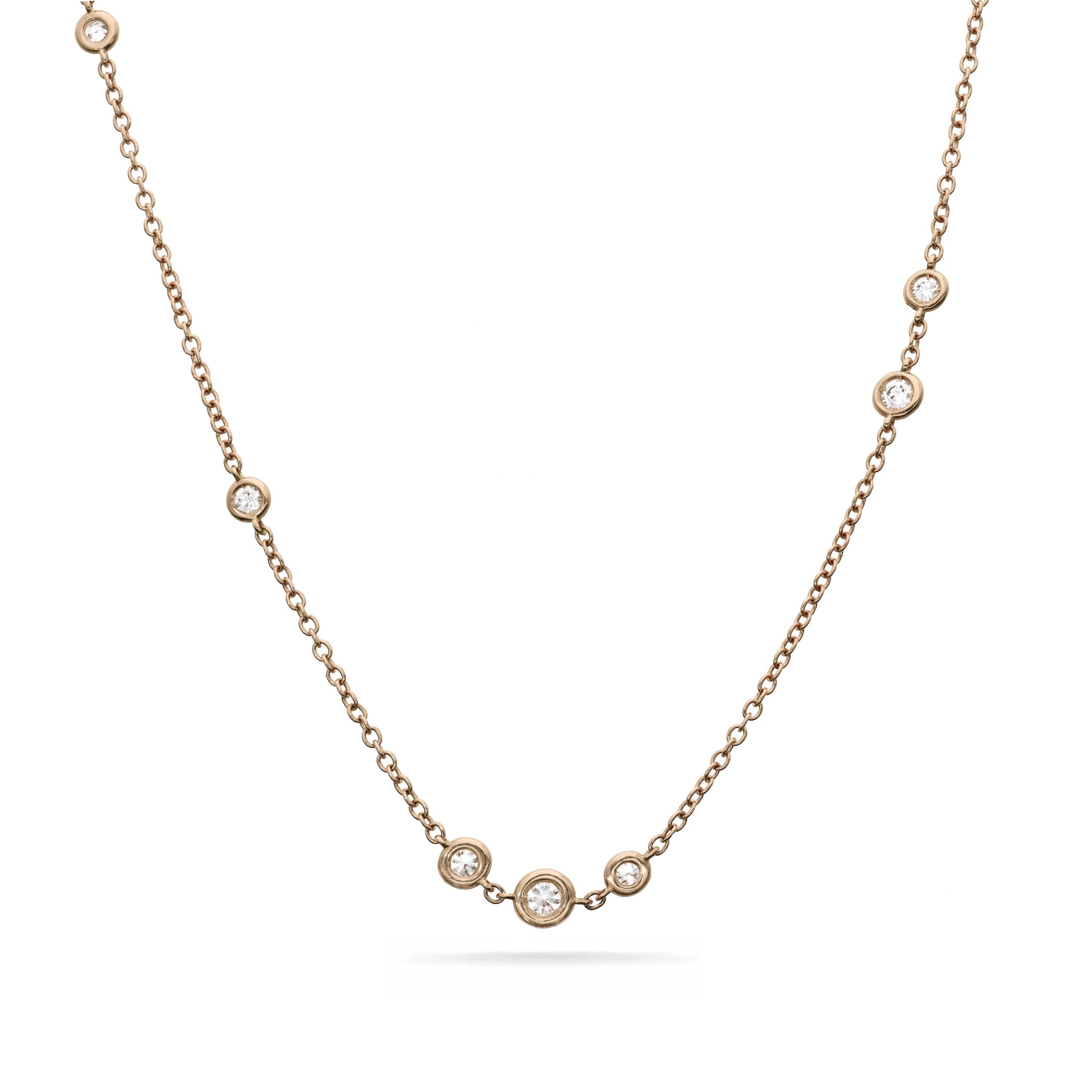 Starlight Diamantkette Fancy 1.86 ct. 90,0 cm