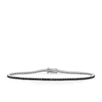 Tennisarmband mit schwarzen Diamanten 2.16 ct