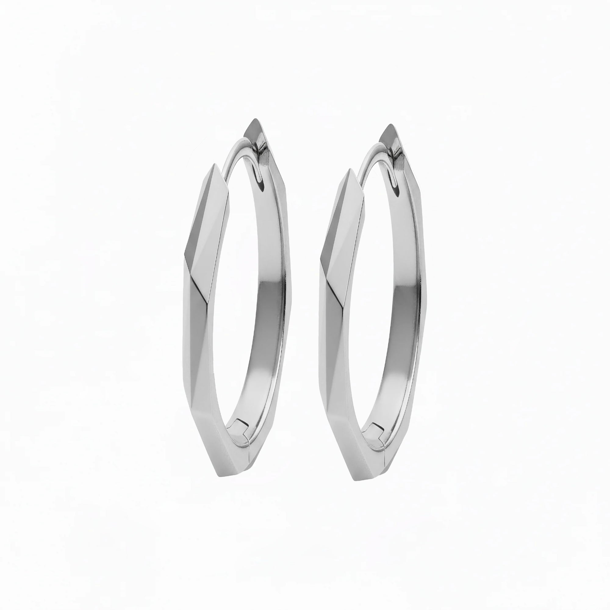 The Rock Gold Hoops 30mm