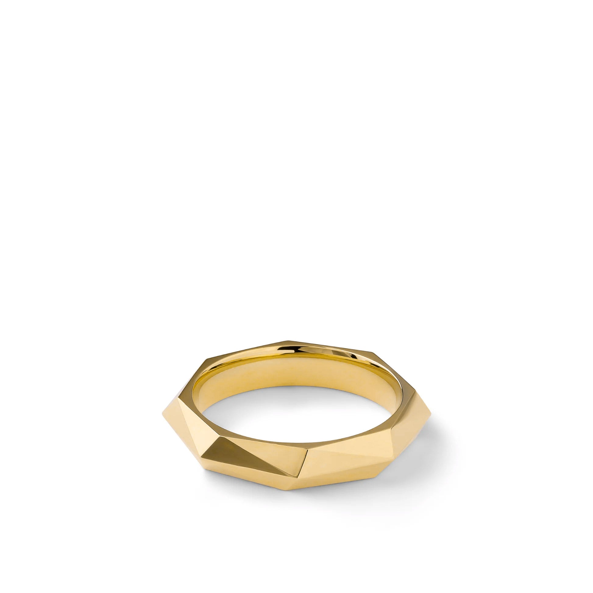 The Rock Gold Ring 4mm