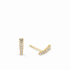 Una Diamond Ear Studs Fancy