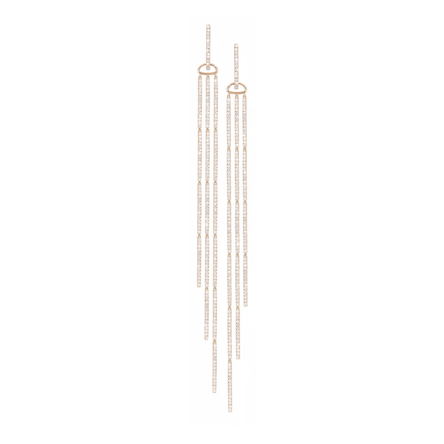 Waterfall Diamond Earrings Fancy