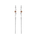 Oliver Heemeyer Adaline Diamond Earrings made of 18k white gold.