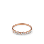 Oliver Heemeyer Alex Diamond Ring made of 18k rose gold. 
