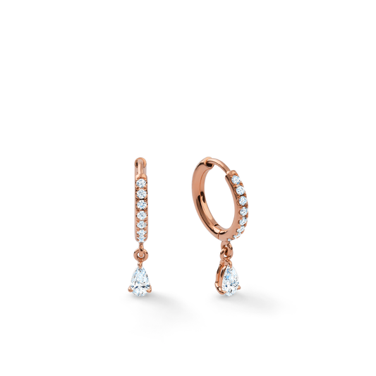 Alice Diamond Hoops