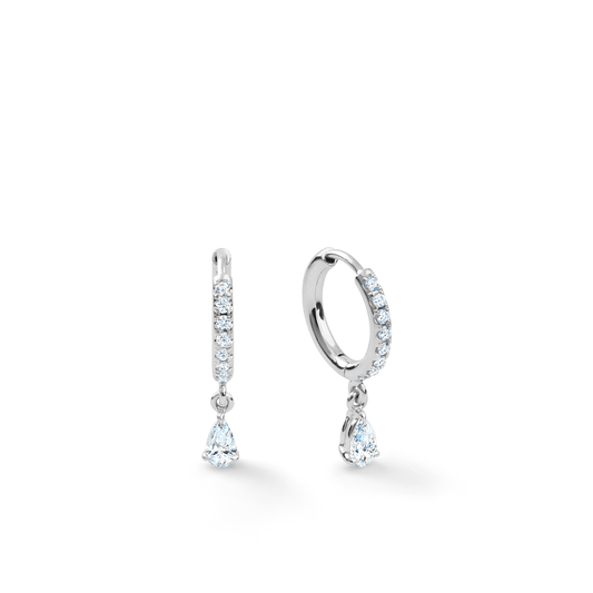 Alice Diamond Hoops