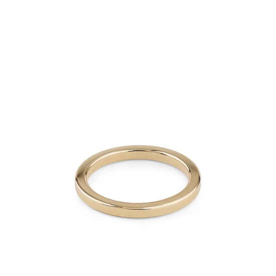 Oliver Heemeyer Sirius Wedding Band 2,0 mm made of 18 yellow gold.