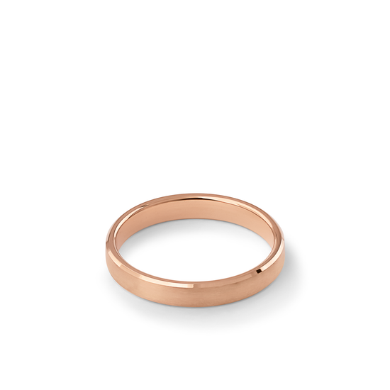 Oliver Heemeyer Callisto wedding band 3,0 mm made of 18k rose gold.