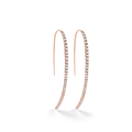 Oliver Heemeyer Ella Diamond Earrings Fancy in 18k rose gold.
