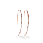 Oliver Heemeyer Ella Diamond Earrings Fancy in 18k rose gold.