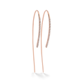 Oliver Heemeyer Ella Diamond Earrings in 18k rose gold.