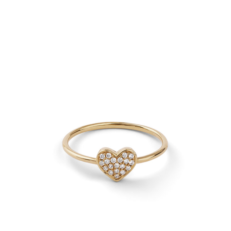 Emilia Heart Diamond Ring