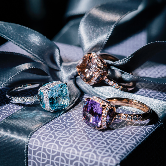 Morganite rings american swiss discount