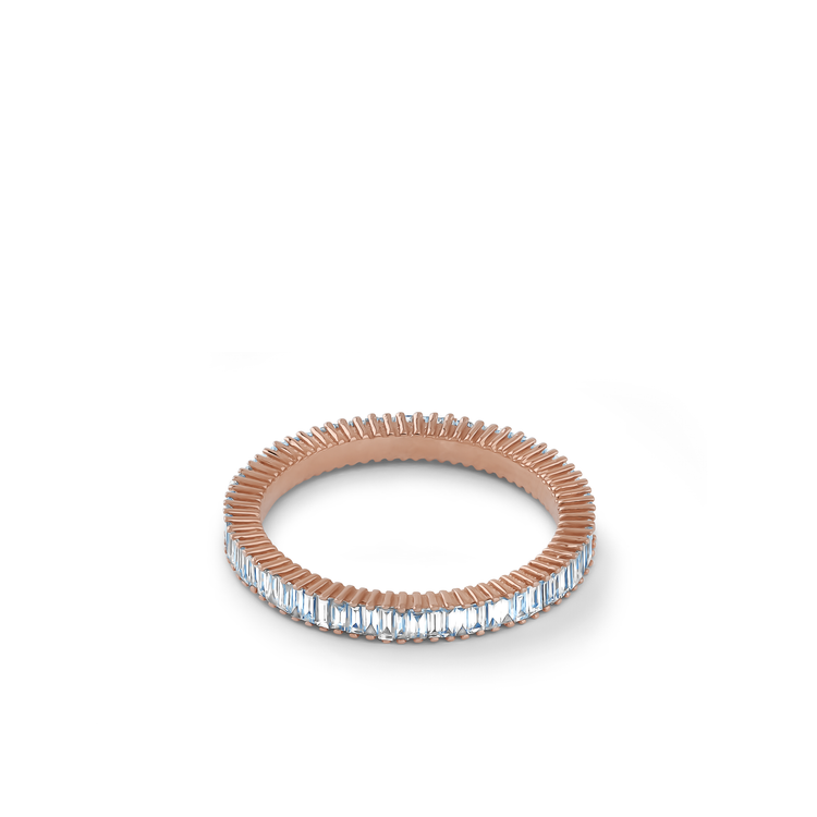 Oliver Heemeyer Getty diamond ring 2,4 mm made of 18k rose gold.