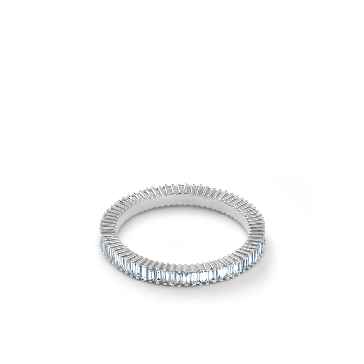 Oliver Heemeyer Getty diamond ring 2,4 mm made of 18k white gold.
