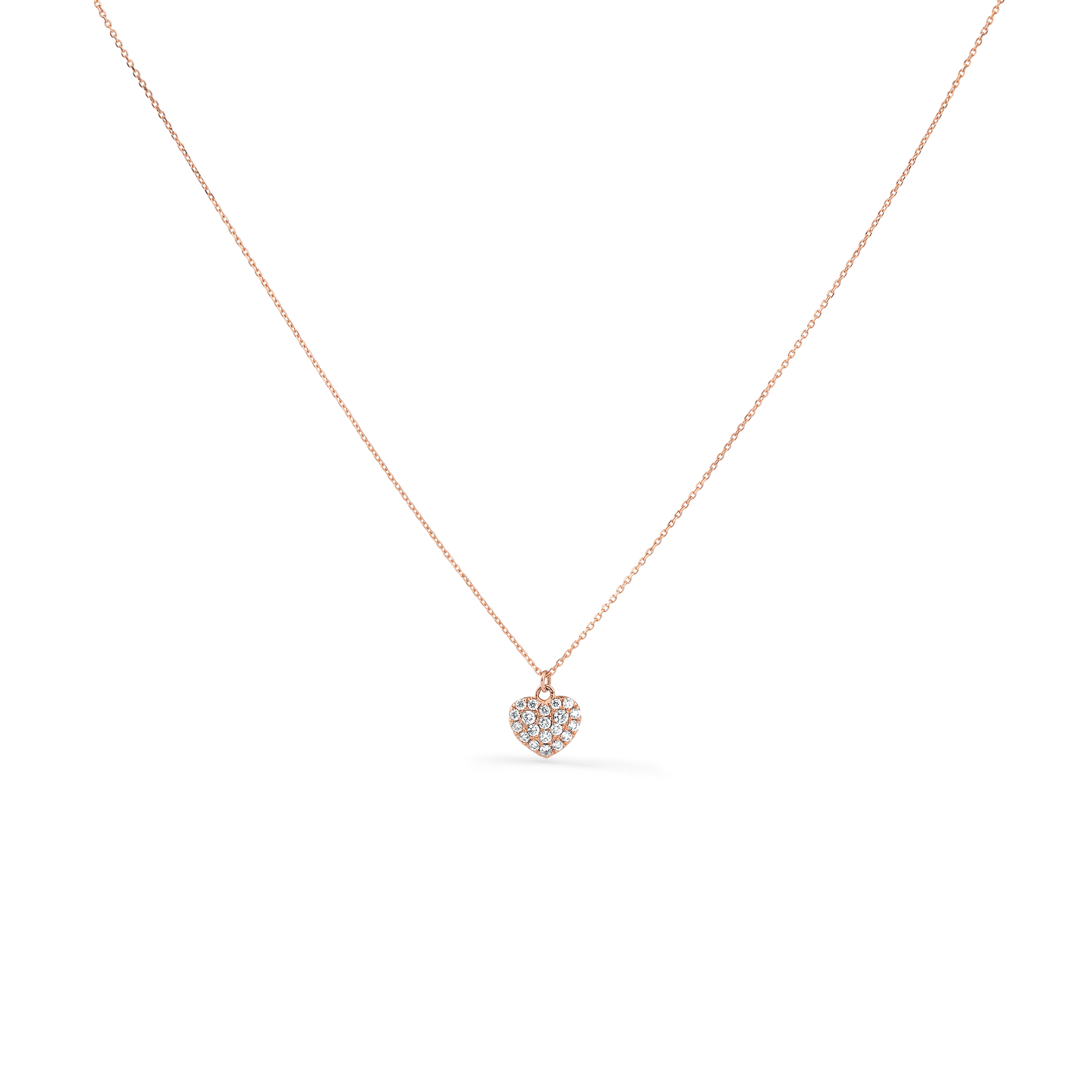 Herz Diamant Halskette