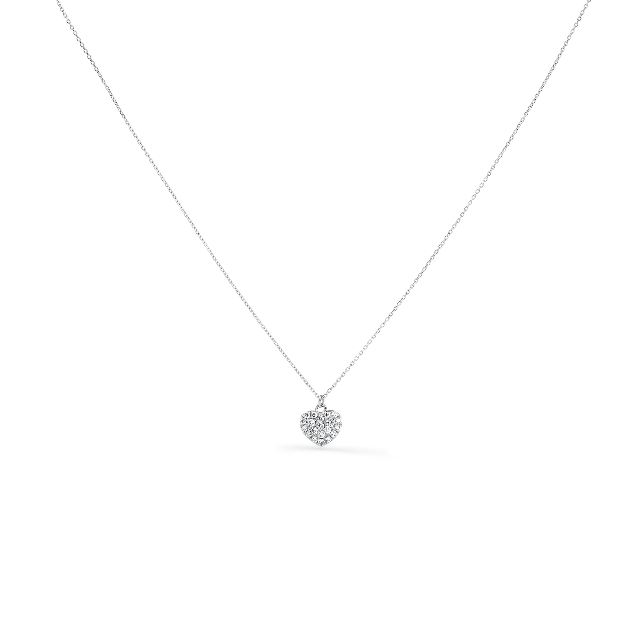 Herz Diamant Halskette