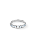 Oliver Heemeyer Holly diamond ring no. 5 made of 18k white gold.