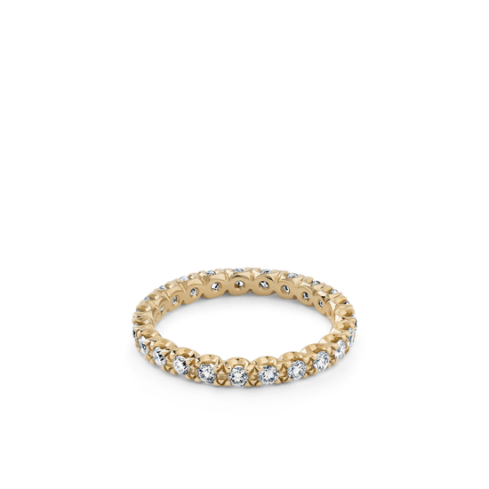 Oliver Heemeyer Holly Eternity Diamond Ring FC No. 2 made of 18k yellow gold.