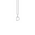 Letter Diamant Halskette