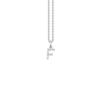 Letter Diamant Halskette