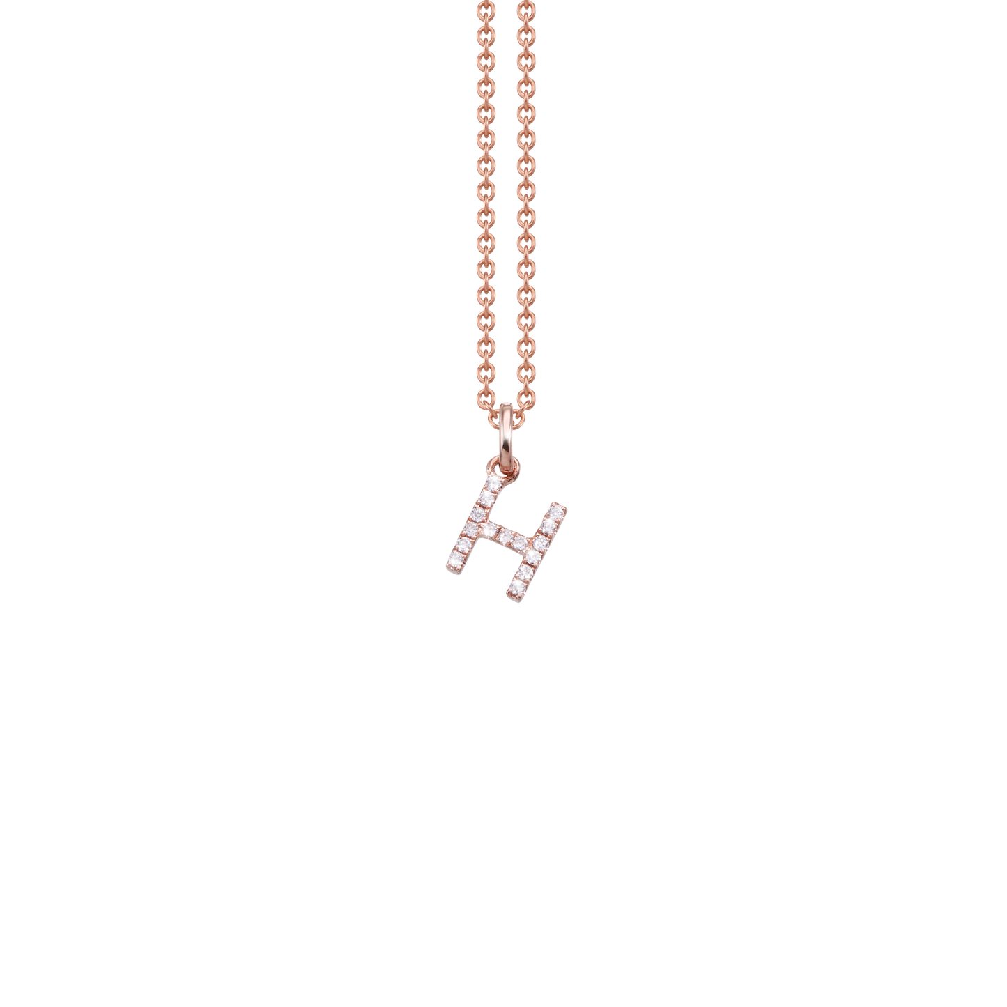 Letter Diamond Pendant
