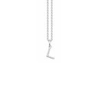 Letter Diamant Halskette