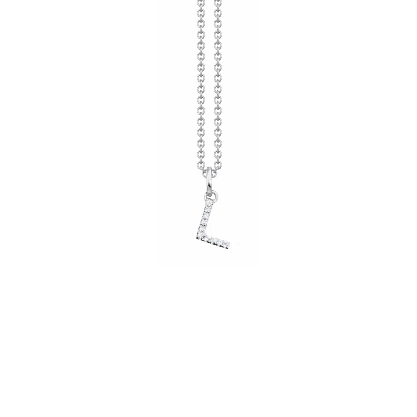 Letter Diamond Pendant
