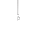 Letter Diamant Halskette