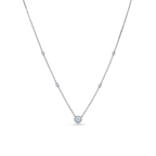 Oliver Heemeyer Liz diamond necklace 0.36 ct. made of 18k white gold.