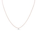 Oliver Heemeyer Mark the Moment diamond pendant 0.10 ct. made of 18k rose gold.