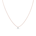 Oliver Heemeyer Mark the Moment diamond pendant 0.20 ct. made of 18k rose gold.