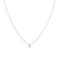 Oliver Heemeyer Mark the Moment diamond pendant 0.20 ct. made of 18k white gold.