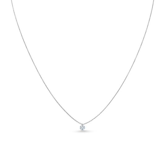 Oliver Heemeyer Mark the Moment diamond pendant 0.20 ct. made of 18k white gold.